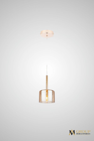 Подвесной светильник AM Group AM355-D140 AMBER