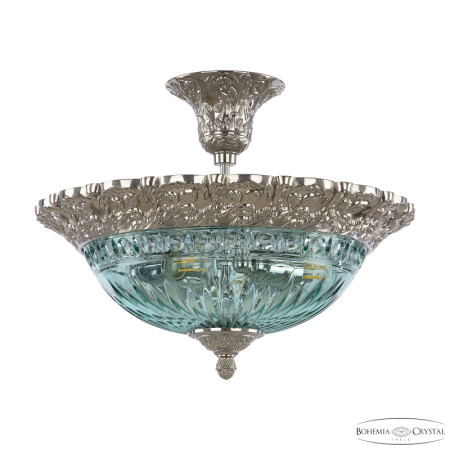 Потолочный светильник Bohemia Ivele Crystal 7091P/39/FL Ni Birusa/M-1G