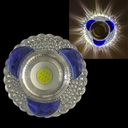 Встраиваемый светильник Reluce 42240-9.0-001PL MR16+LED3W CL/BL