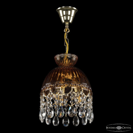 Подвесной светильник Bohemia Ivele Crystal 5478/22 G Amber/M-1G