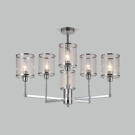 Люстра на штанге Eurosvet Inari 60144/6 хром Smart a061946