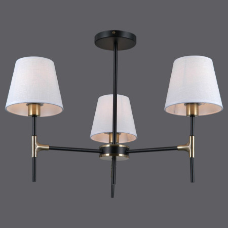 Люстра на штанге Illumico IL0185-3CSQ-24 BK AB CASTOR