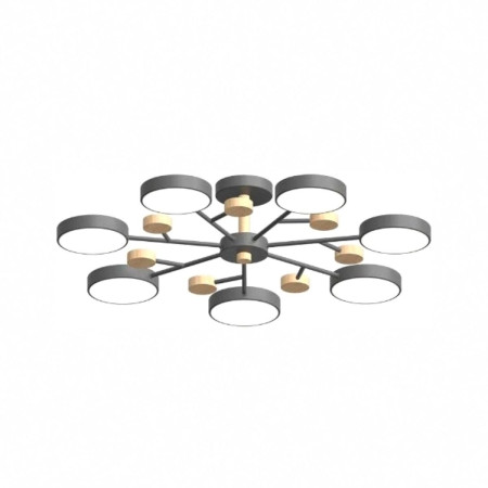 Люстра на штанге LED4U L3205-800 GR