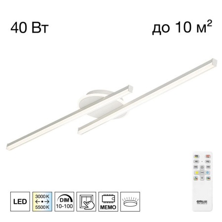 Потолочная люстра Citilux Trent CL203620