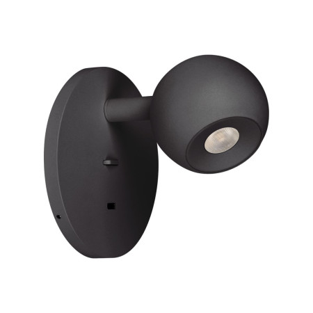 Настенный светильник Arlight SP-OTTORI-WALL-CHARGE-6W Warm3000 (BK, 30 deg, 230V, USB-C) (IP20 Металл) 058480