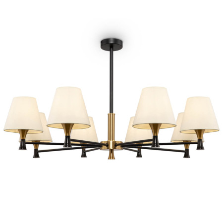 Люстра на штанге Freya Perfetto FR5098PL-08BBS