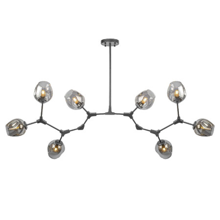 Люстра на штанге AM Group LOFT-8 BK