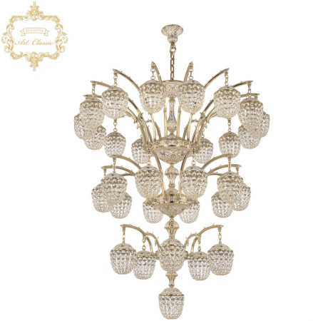 Подвесная люстра Art Classic 31.2111R.15+10+5+1.420.3d.AZ.GW