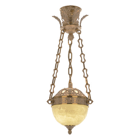 Подвесной светильник Bohemia Ivele Crystal 71000P/20AZ GW Rose Y8