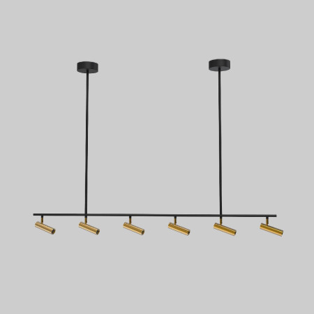 Потолочный светильник Eurosvet Epiphania 20252/6 LED черный/латунь a068799