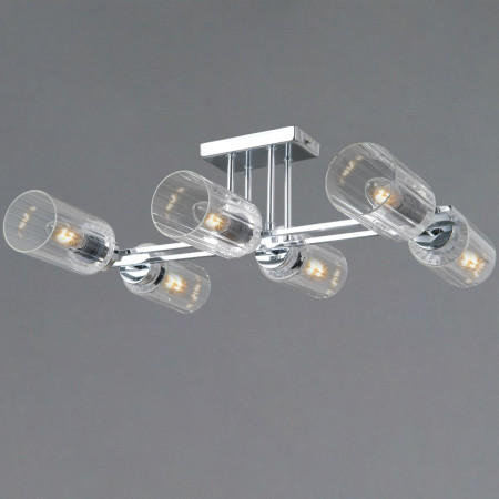 Потолочная люстра Illumico IL0780-6CSQ-25 CR NAPLES