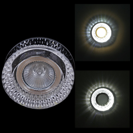 Встраиваемый светильник Reluce 71090-9.0-001D MR16 +LED3W BK