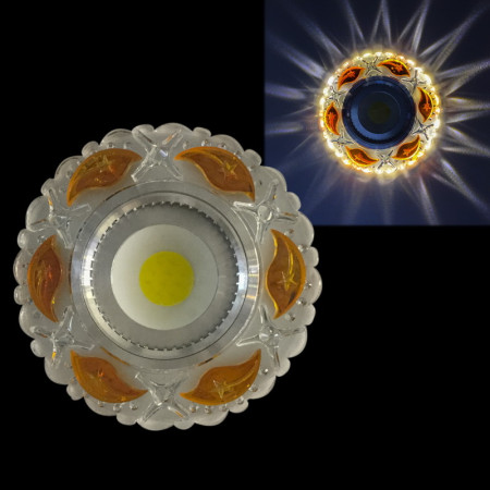 Встраиваемый светильник Reluce 42226-9.0-001PL MR16+LED3W CL/BN