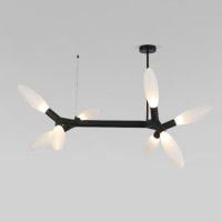 Потолочная люстра Eurosvet Covalent 30180 черный a069156