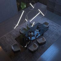 Подвесной светильник Eurosvet Element 90282/1 хром a061421