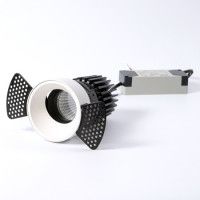 Встраиваемый светильник Fiberli MR1215 (круглая рамка) 12130103