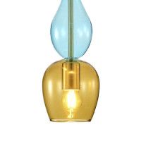 Подвесной светильник Indigo Millefiori 11065/1P Amber V000547