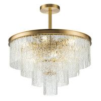 Люстра на штанге Belfast Harland 6308-6 BR CL