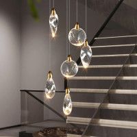 Подвесной светильник Delight Collection Colvin MT9176-6H titanium gold