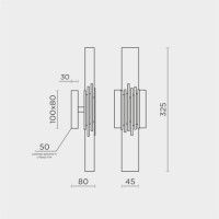 Настенный светильник Modelux ML.88987.01 GD