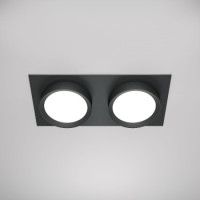 Встраиваемый светильник Maytoni Hoop DL086-02-GX53-SQ-B