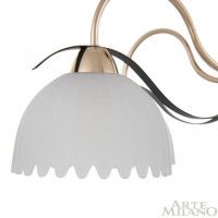 Люстра на штанге Arte Milano Napoli 327306/3 FG+BK