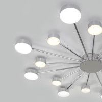 Потолочный светильник Eurosvet Nitrino 90242/16 хром