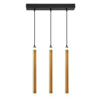 Подвесной светодиодный светильник Eurosvet Maestro 50133/3 LED бронза