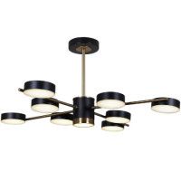 Люстра на штанге Reluce 06369-0.3-08 COP+BK