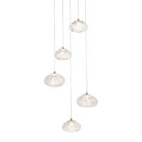 Подвесной светильник Delight Collection P98065-5 antique brass