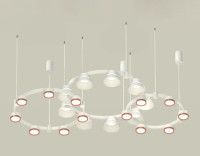 Комплект подвесного светильника Ambrella Light Techno Ring XR92082020 (A9208x3, C9241, C9236, C9231, N8126, N8140)