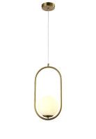 Светильник подвесной Crystal lux CALLE SP1 BRASS