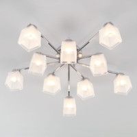 Накладная люстра Eurosvet 30162 хром