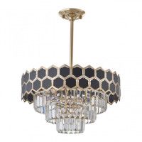 Люстра на штанге Arte Milano Sorrento 375009/4+2/300/480 GD