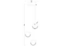 Каскадная люстра Arte Lamp Montana A7777SP-3GO