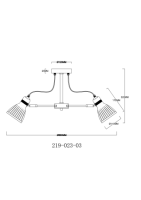 Люстра на штанге Velante 219-023-03