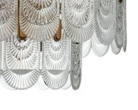 Люстра на штанге Indigo Salice 12022/A/9R Brass V000024