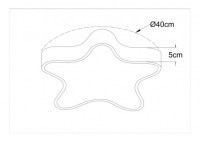 Потолочный светодиодный светильник Arte Lamp Stella A2518PL-1WH