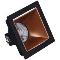 Встраиваемый светильник Reluce 16086-9.0-001PT MR16 BK+ROSE GD