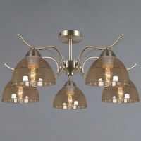 Люстра на штанге Illumico IL0733-5CSQ-25 AB AREZZO