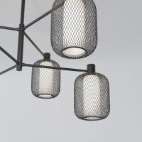 Люстра на штанге Eurosvet Voile 30191/6 черный a069160