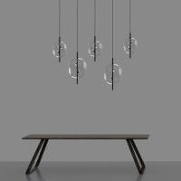 Подвесной светильник Delight Collection 10018P/1 black/clear