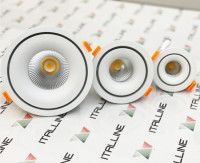 Встраиваемый светильник Italline IT06-6018 black 4000K