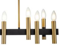 Люстра на штанге Indigo Cero 13009/12RL Black V000208