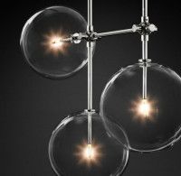 Потолочный светильник Delight Collection Globe Mobile KG0835P-7A chrome