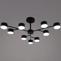 Люстра на штанге Reluce 03726-0.3-09 BK GX53