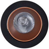 Встраиваемый светильник Reluce 16085-9.0-001PT MR16 BK+ROSE GD