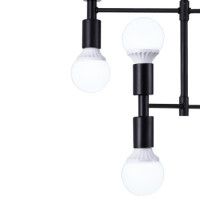 Люстра на штанге Natali Kovaltseva LOFT LUX 75129/12C BLACK