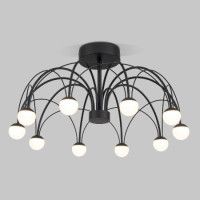 Люстра на штанге Eurosvet Ragno 90035/10 LED черный a069307