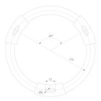Потолочный светильник Arlight SP-Rondo-R400-40W Warm3000 034814